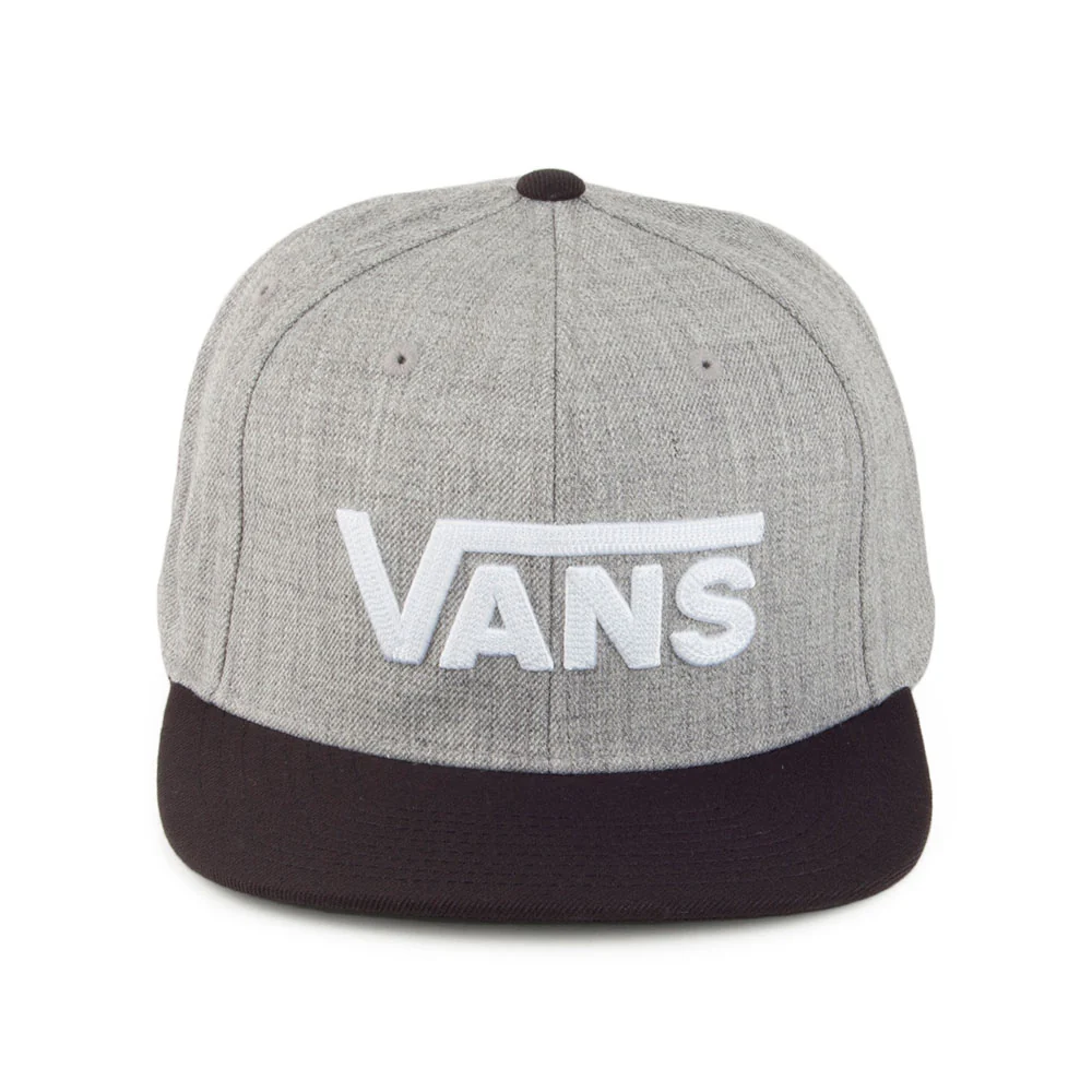 Vans Hats Drop V II Snapback Cap - Grau-Schwarz - Image 2