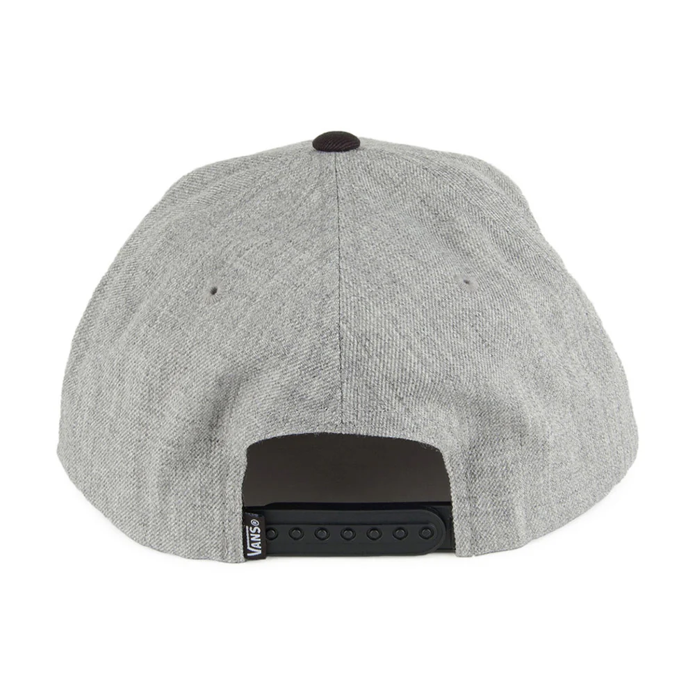 Vans Hats Drop V II Snapback Cap - Grau-Schwarz - Image 3