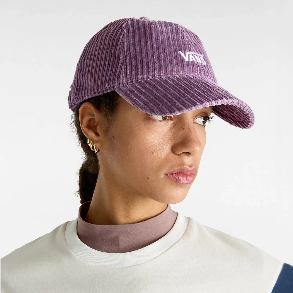 Vans Hosmer Jumbo Cord Baseball Cap - Lila - Image 4