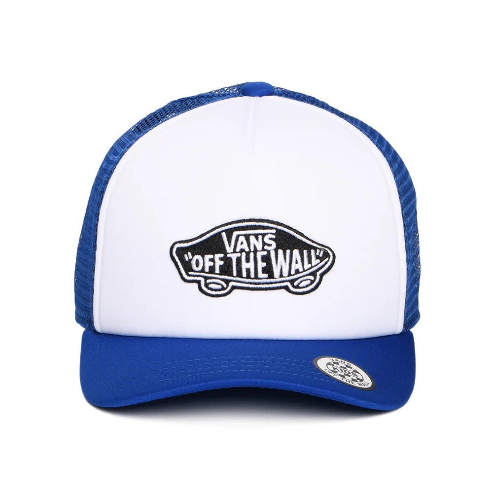 Vans Kinder Classic Patch Curved Brim Trucker Cap - Weiß-Blau - Image 2