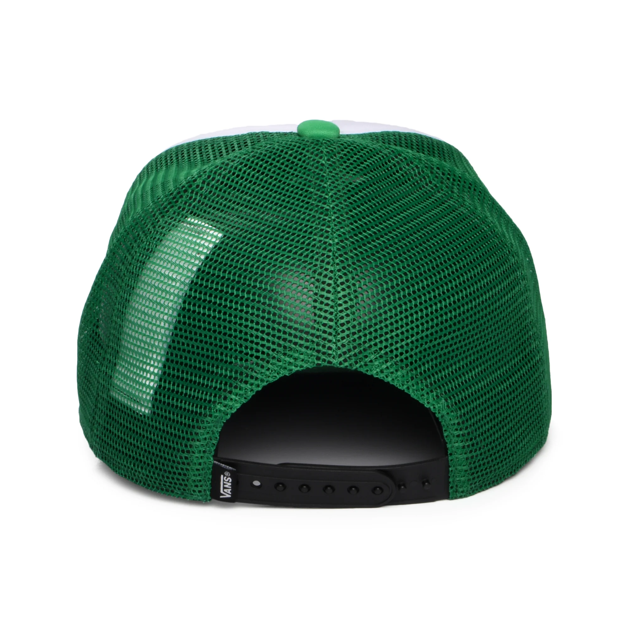 Vans Kinder Classic Patch Curved Brim Trucker Cap - Weiß-Knallgrün - Image 3
