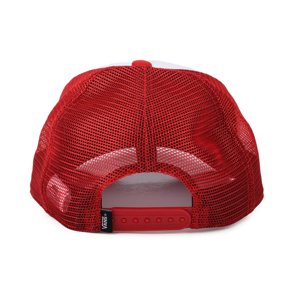 Vans Kinder Classic Patch Curved Brim Trucker Cap - Weiß-Rot - Image 3