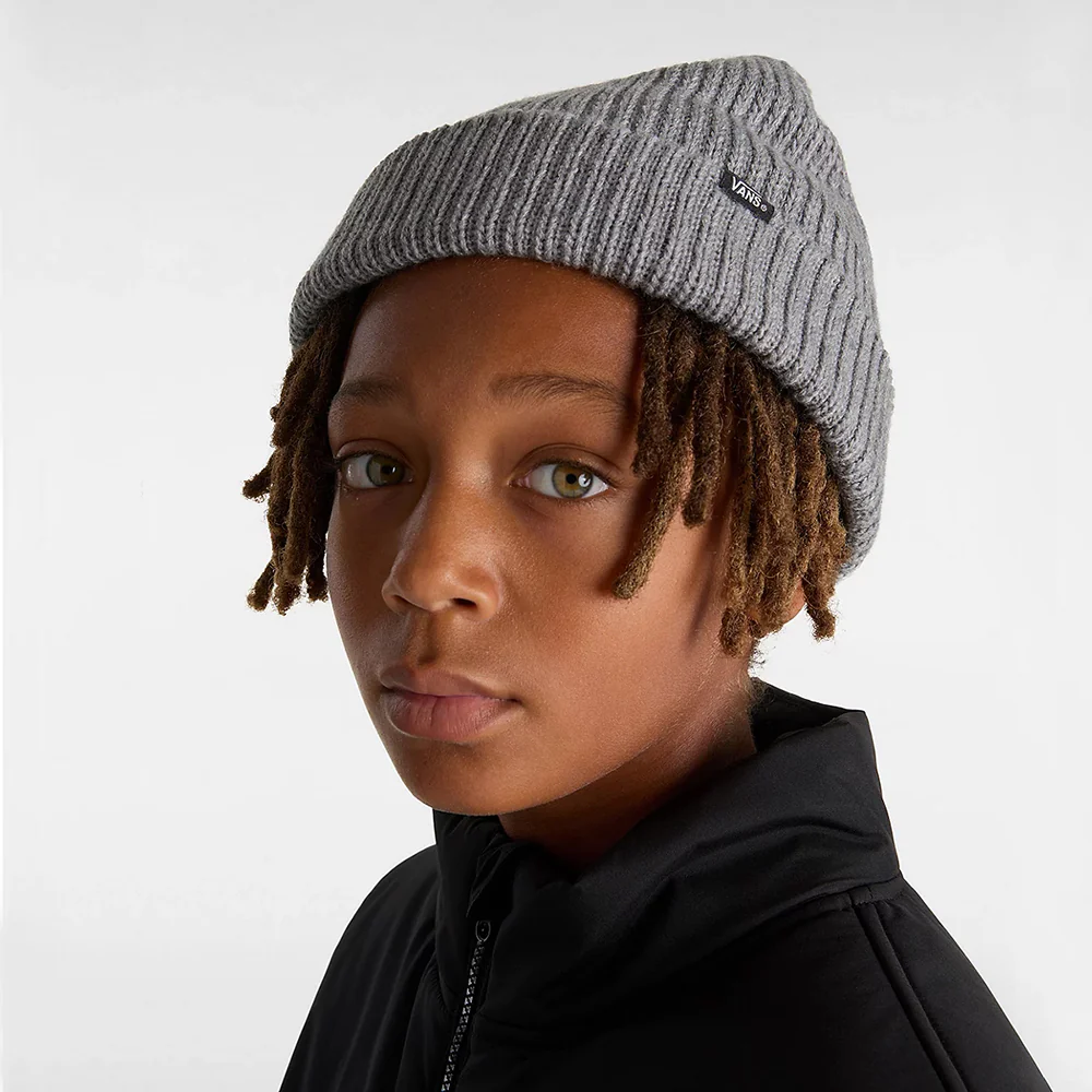 Vans Kinder Core Basic Beanie Mütze - Meliertes Grau - Image 3
