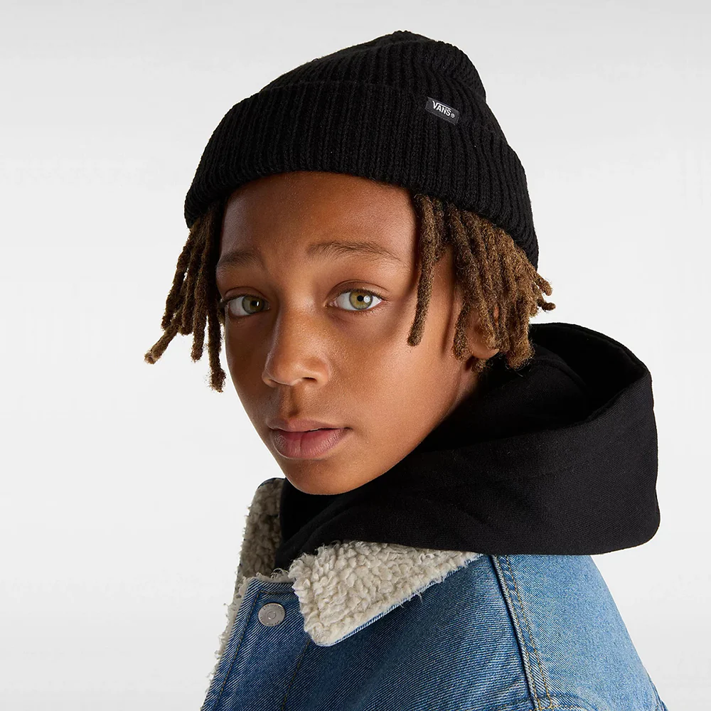 Vans Kinder Core Basic Beanie Mütze - Schwarz - Image 3