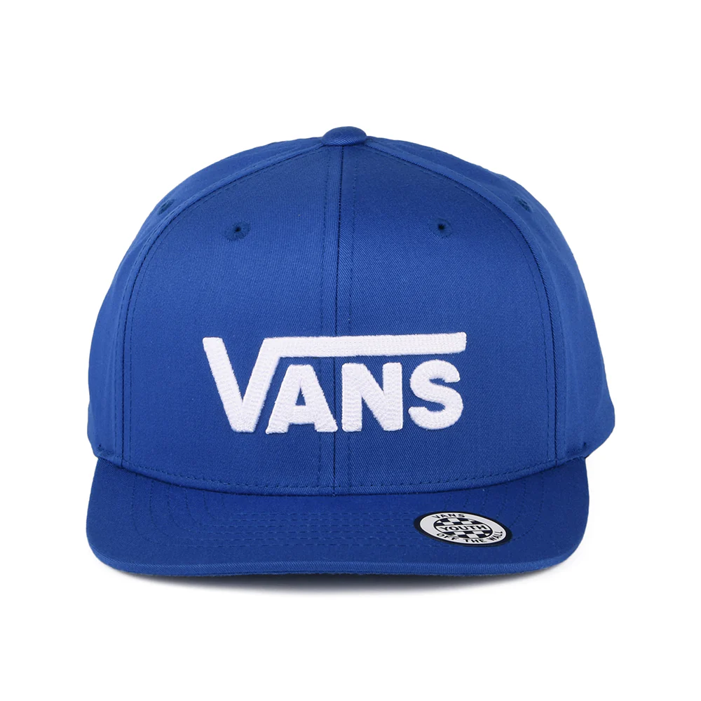 Vans Kinder Drop V II Snapback Cap - Blau-Weiß - Image 2