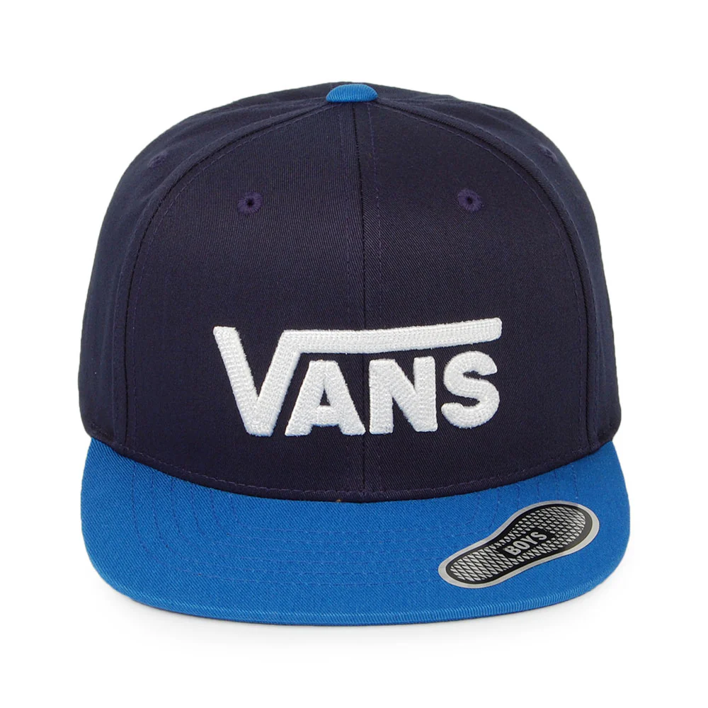 Vans Kinder Drop V II Snapback Cap - Marineblau-Blau - Image 2