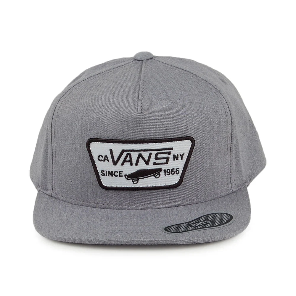 Vans Kinder Full Patch II Snapback Cap - Meliertes Grau - Image 2