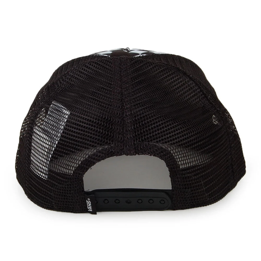 Vans Kinder Schachbrett Trucker Cap Classic Patch - Schwarz-Weiß - Image 3