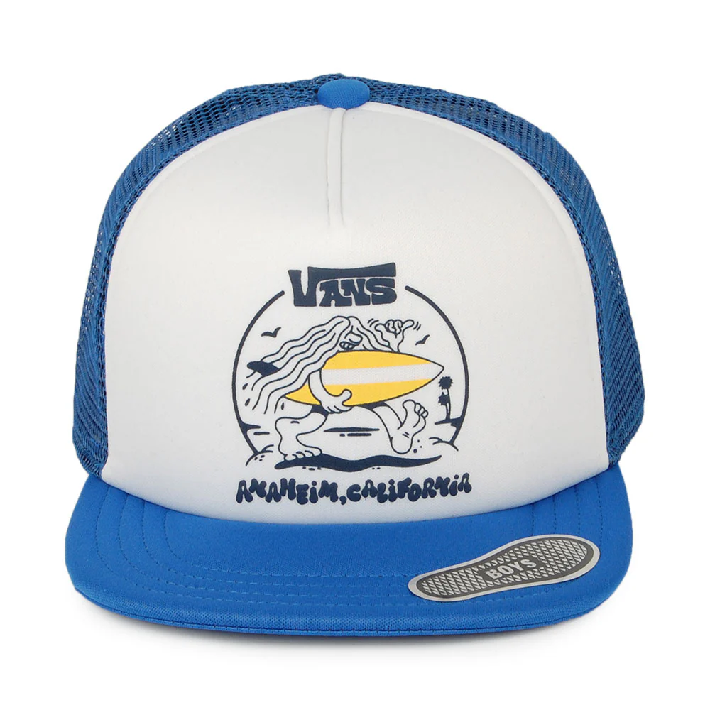 Vans Kinder Wo ist der Strand Trucker Cap - Weiß-Königsblau - Image 2