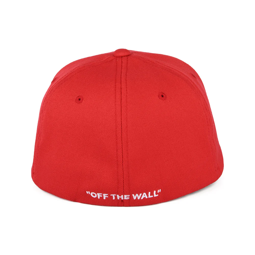 Vans Splitz Baseball Cap Flexfit - Rot - Image 3