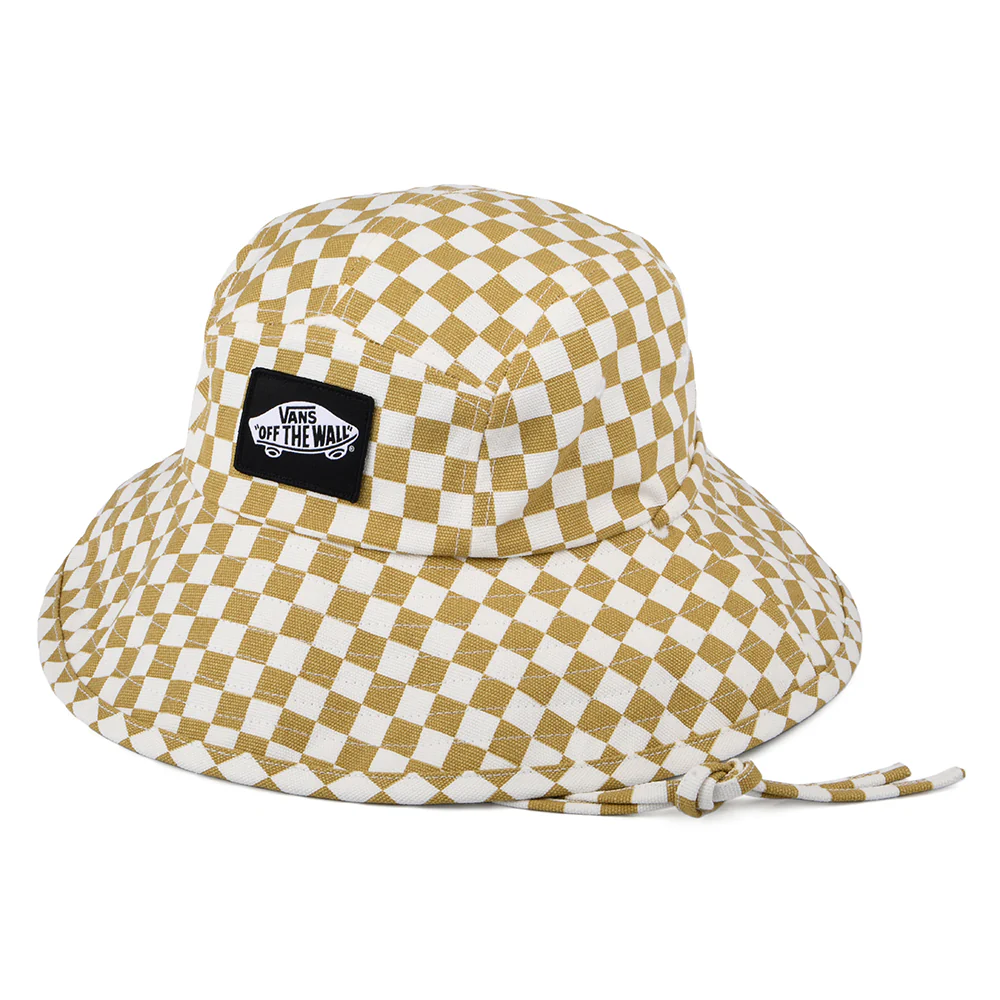 Vans Sunny Side Check Fischerhut - Sand-Weiß