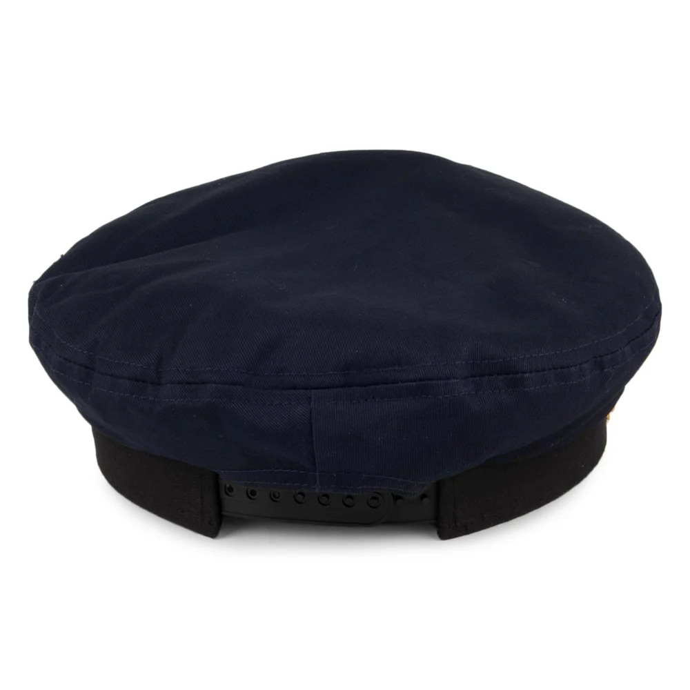 Village Hats Yacht Kapitänsmütze - Marineblau - Image 3