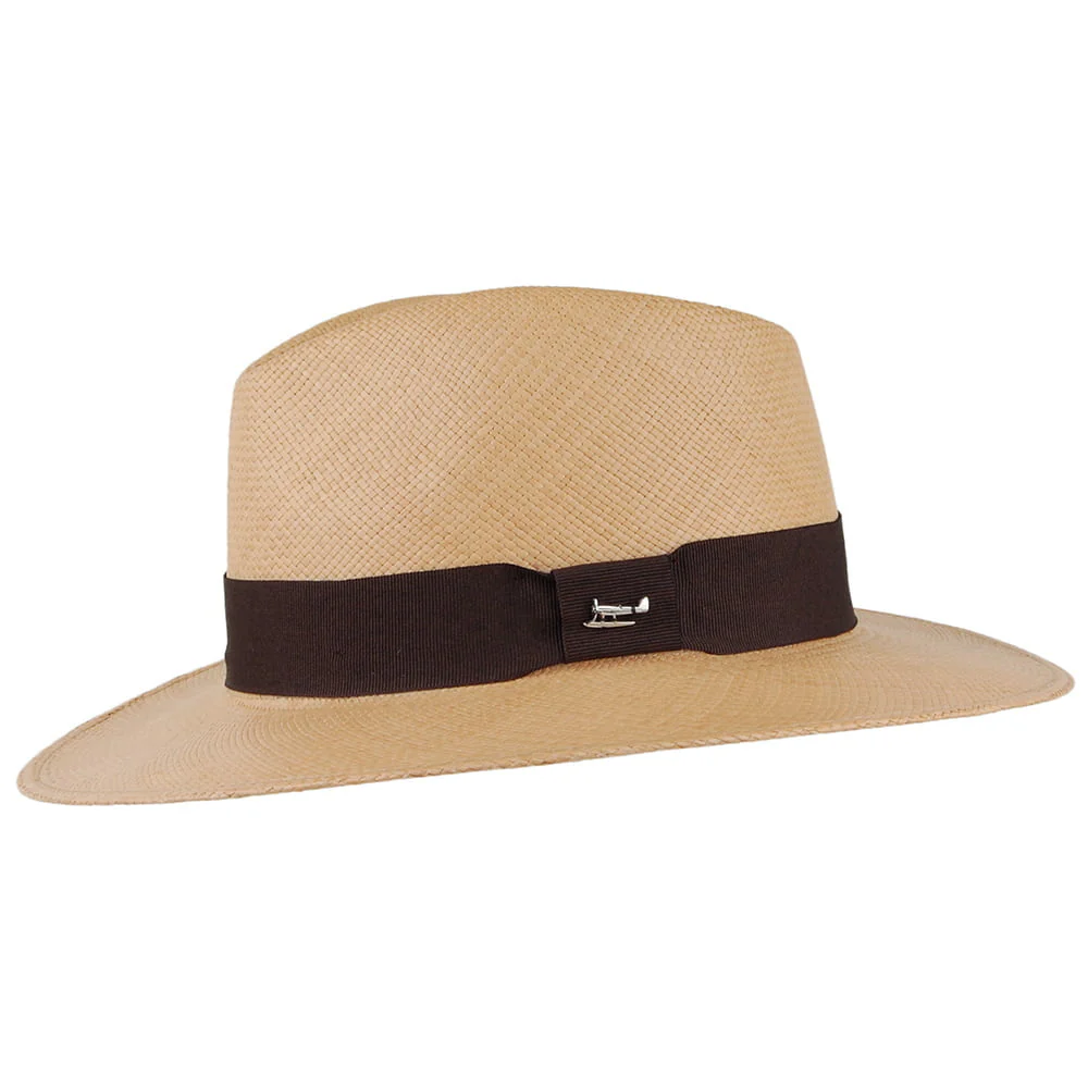Whiteley Hamilton Panama Fedora Hut - Karamell - Image 2
