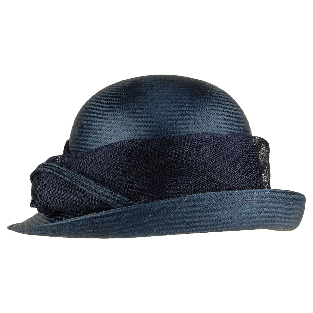 Whiteley Molly Glockenhut aus Stroh - Marineblau - Image 2