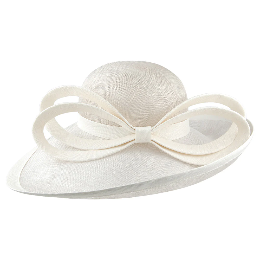 Whiteley Veronica Hochzeitshut - Perle-Elfenbein